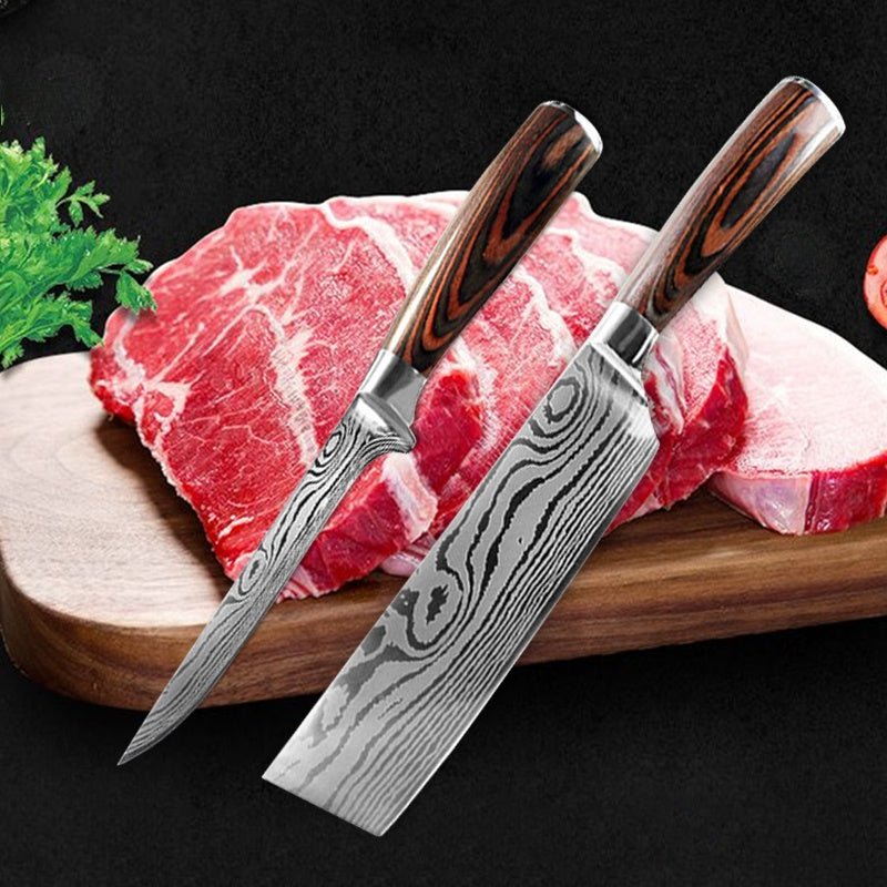 knifeSharp™ kitchen knives Set - Pampering Honeys